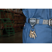 Super48™ Key Chains, Polycarbonate, 48" Cable, Belt Clip Attachment VE525 | Stewart Safety Service Ltd.