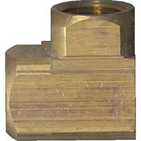 Extruded 90° Elbow Pipe Fitting, FPT, Brass, 1/8" YA811 | Stewart Safety Service Ltd.