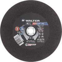 Ripcut™ Stainless Steel & Steel Cut-Off Wheel for Stationary Saws, 18" x 3/16", 1" Arbor, Type 1, Aluminum Oxide, 3400 RPM VE490 | Stewart Safety Service Ltd.